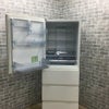 AQUA 冷蔵庫 4ドア 430L 左開き AQR-VZ43PL(W) 2023年製
