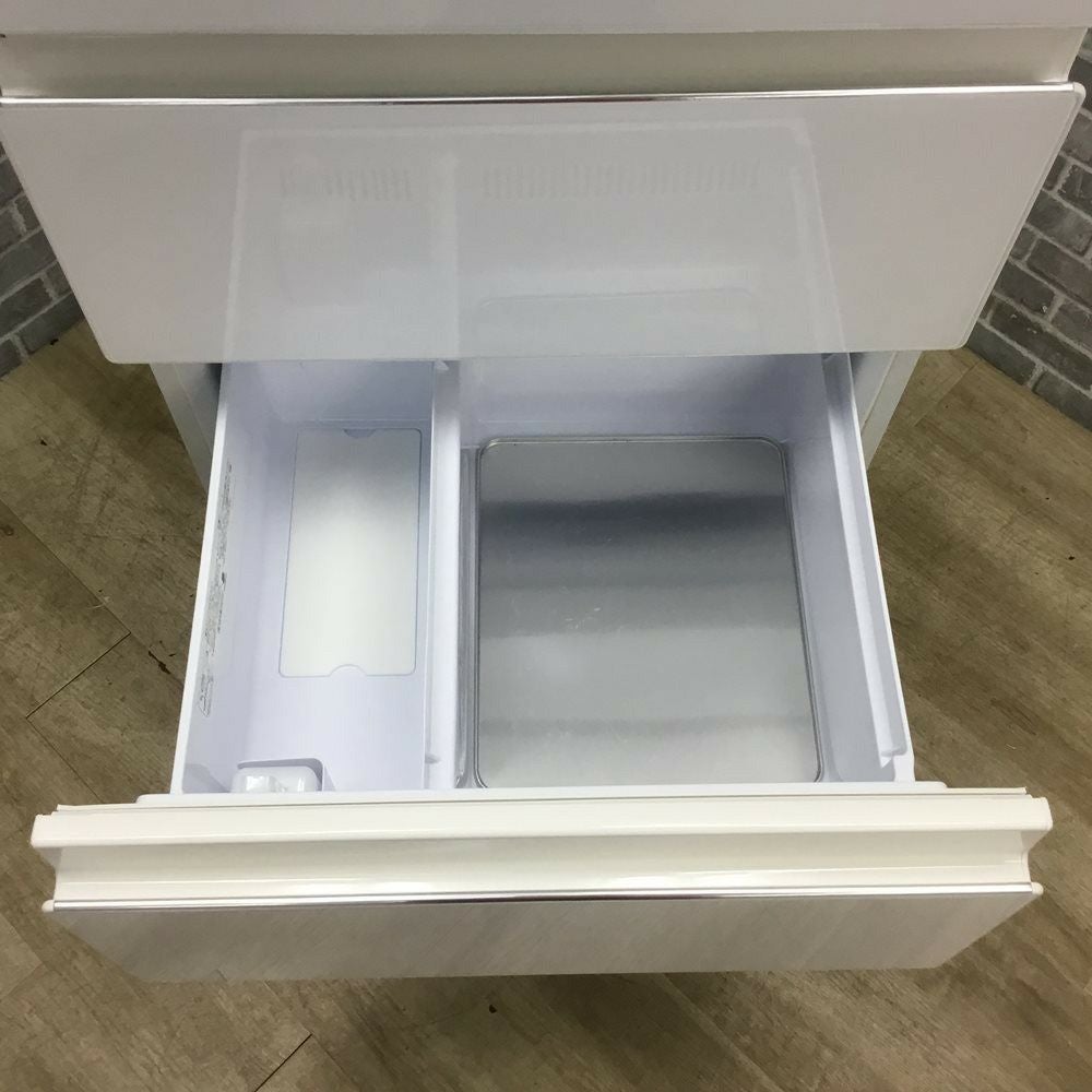 AQUA 冷蔵庫 4ドア 430L 左開き AQR-VZ43PL(W) 2023年製