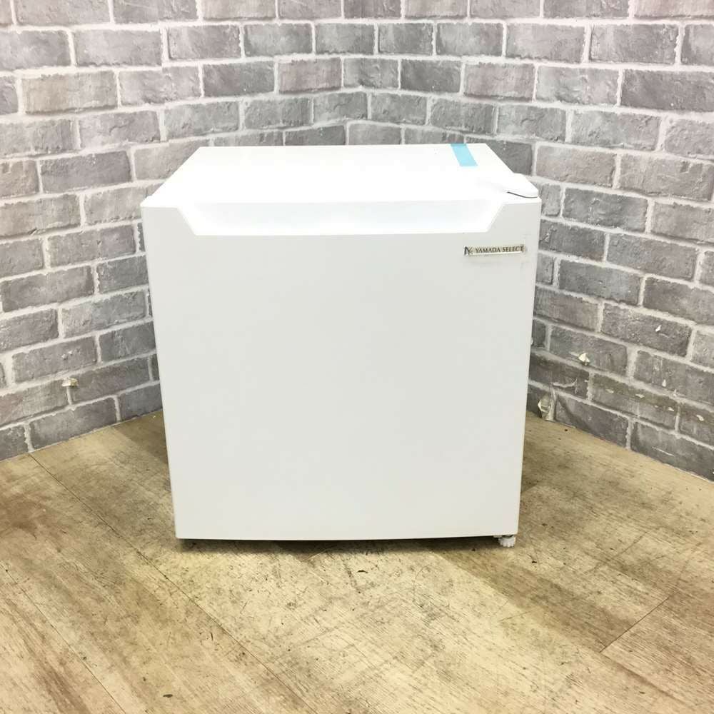 ヤマダセレクト　 YRZ-C05H1 1ドア冷蔵庫 46L 　2021年製　￥7,480税込 ヤマダセレクト・ヤマダ電機 冷蔵庫 1ドア 46L 右開き YRZ-C05H1 2023
