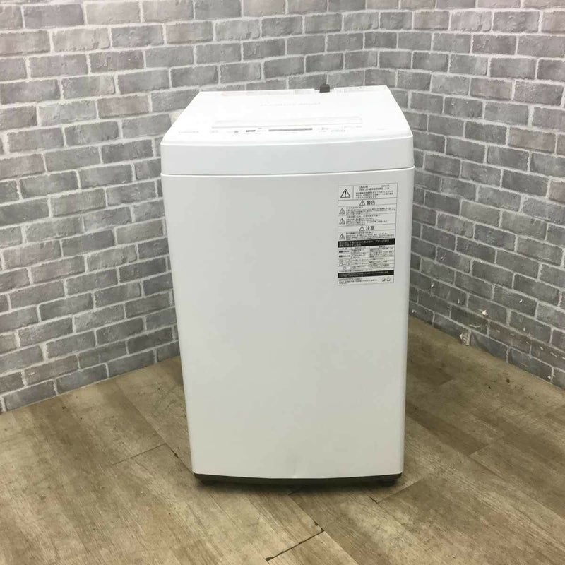 東芝 洗濯機 4.5kg AW-45M7(W) 2019年式 | リユース家電Happy
