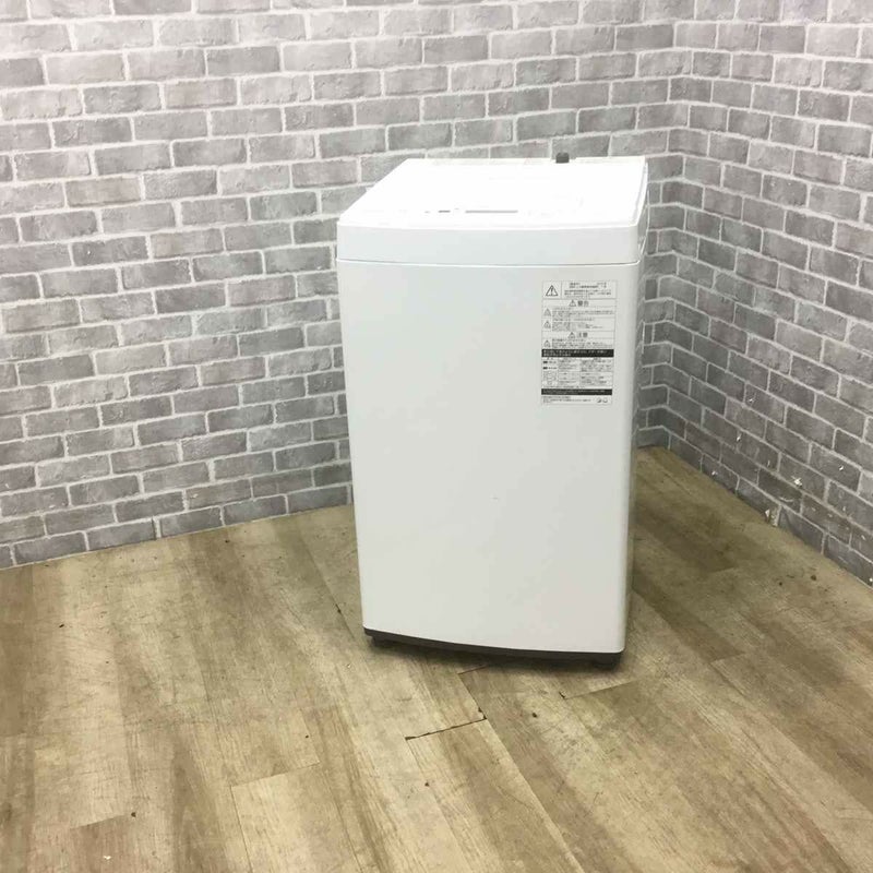 東芝 洗濯機 4.5kg AW-45M7(W) 2019年式