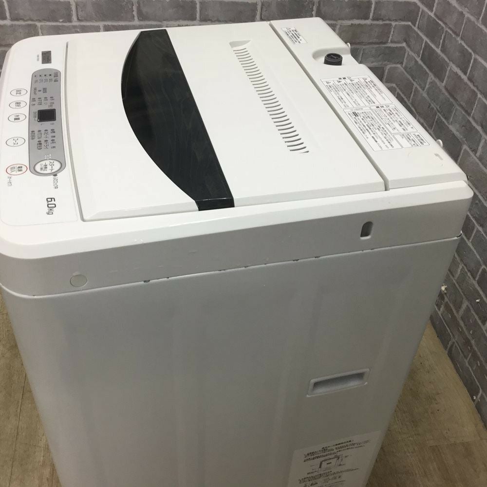 RKGSE-359】特価!YAMADA/6kg/全自動洗濯機/YWM-T60G1/中古品/2019年製 RKGSE-359】特価!YAMADA/6kg/全自動洗濯機/YWM-T60G1/中古品/2019年製