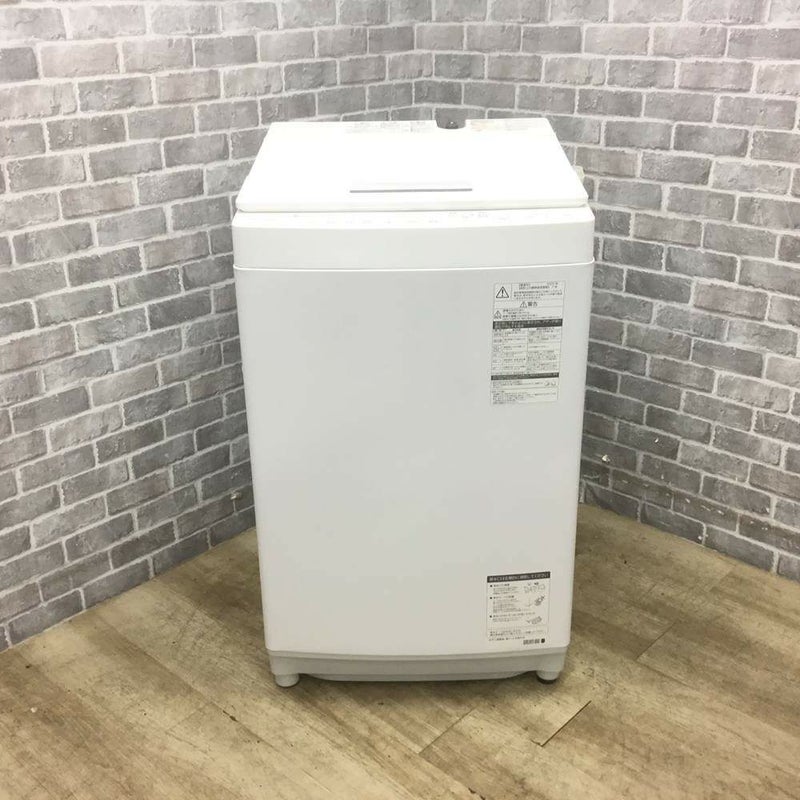 東芝 洗濯機 8.0kg ZABOON AW-8D8(W) 2020年製 | リユース家電Happy