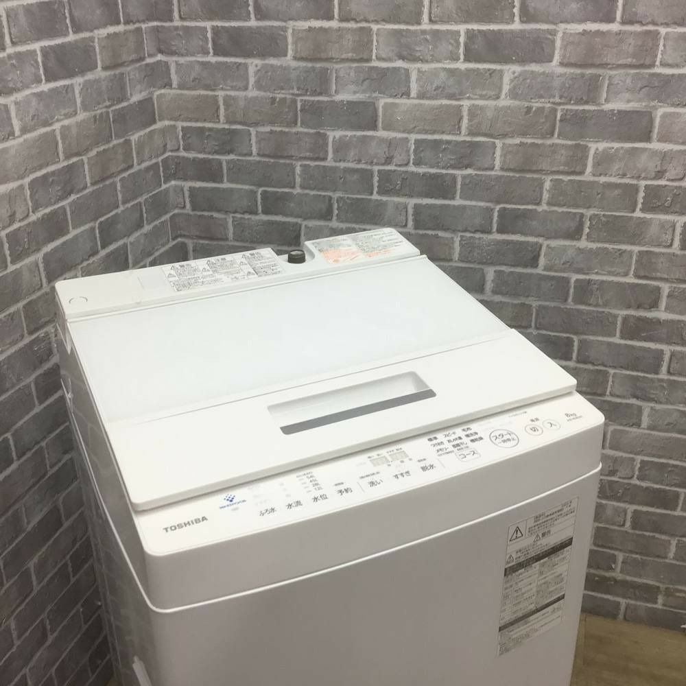 東芝 2019年製 8.0㎏ 8kg 洗濯機 AW-8D8 【モノ市場東海店155】 洗濯機 8.0kg 東芝 マジックドラム DDインバーター AW-8D8 2019年製