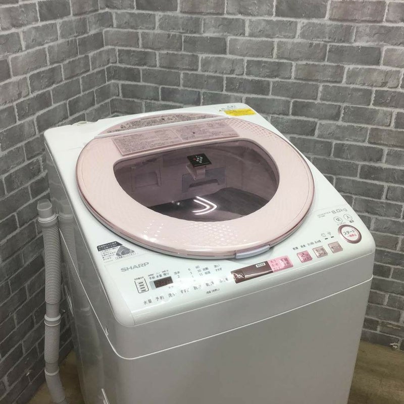 SHARP 洗濯乾燥機 洗濯容量 8.0kg 乾燥容量 4.5kg プラズマクラスター 