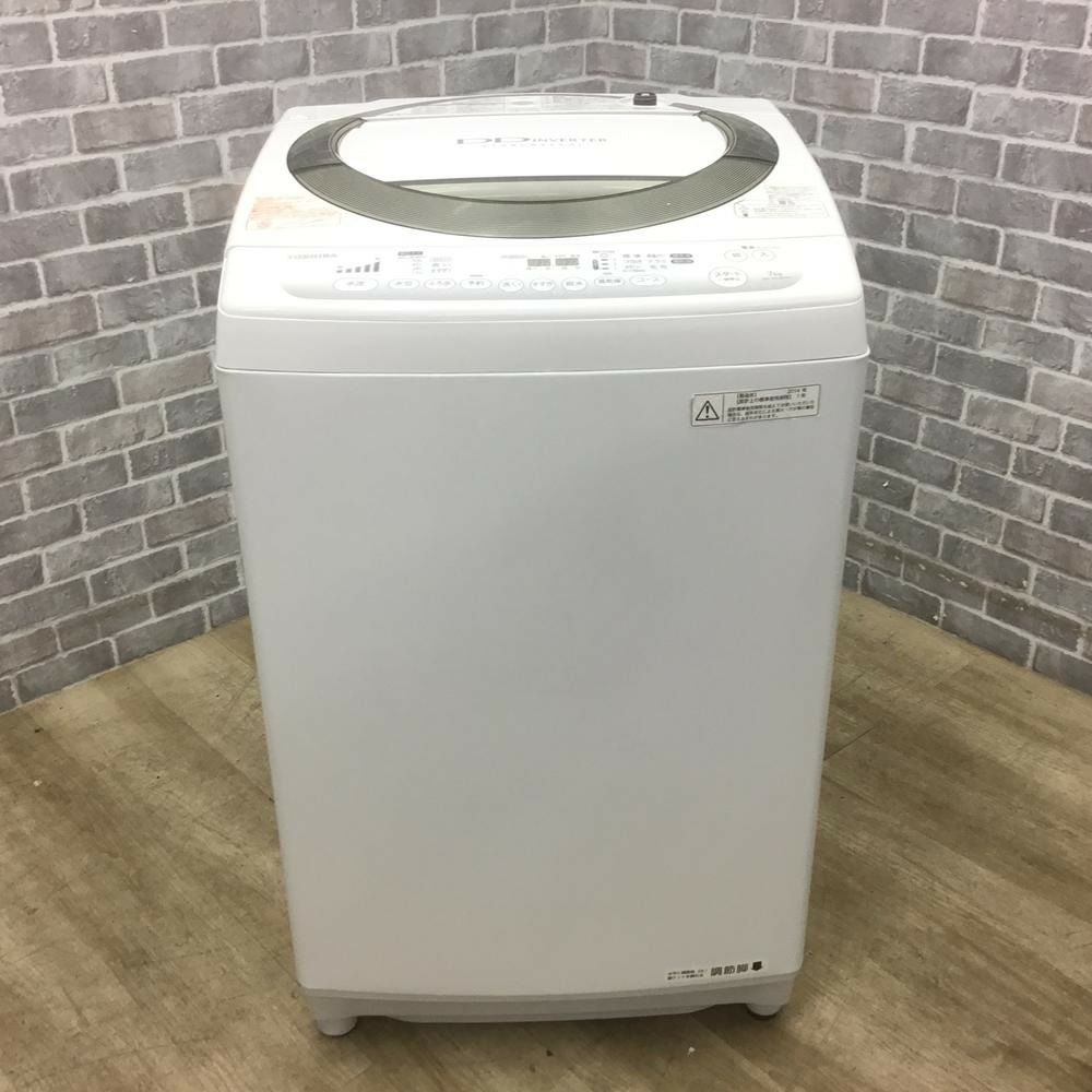 G4305　カード可　洗濯機　東芝　AW-70GM　2014年製　7㎏　蓋黄ばみ有り　3か月保証　送料A　札幌　家電　プラクラ南9条店G 2014年製TOSHIBA(東芝)の7.0kg全自動洗濯機「AW-70GM」をご紹介