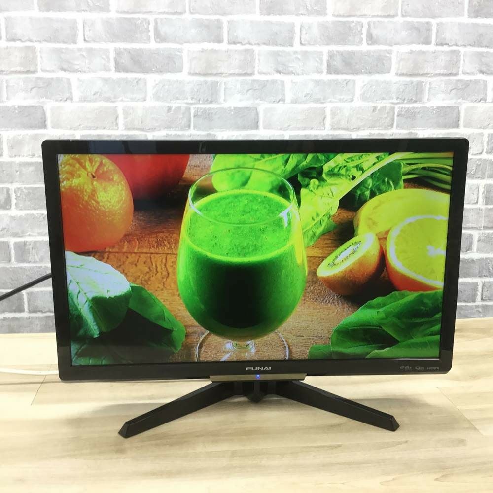 ●液晶テレビ フナイ FL-24H2010 2019年製 ※動作チェック済/当店3ヶ月保証 FUNAI 液晶テレビ 24インチ 内蔵HDD500GB搭載 リモコン欠品 FL-24H2010