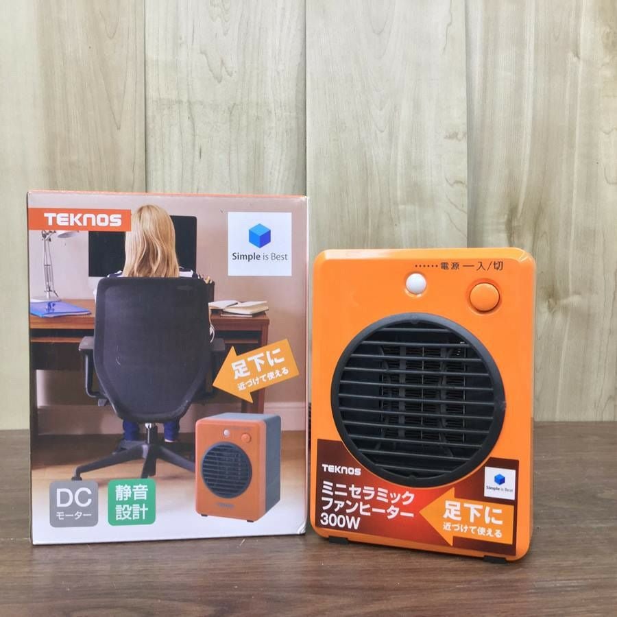 【新品】TEKNOS モバイルセラミックヒーター TS-321