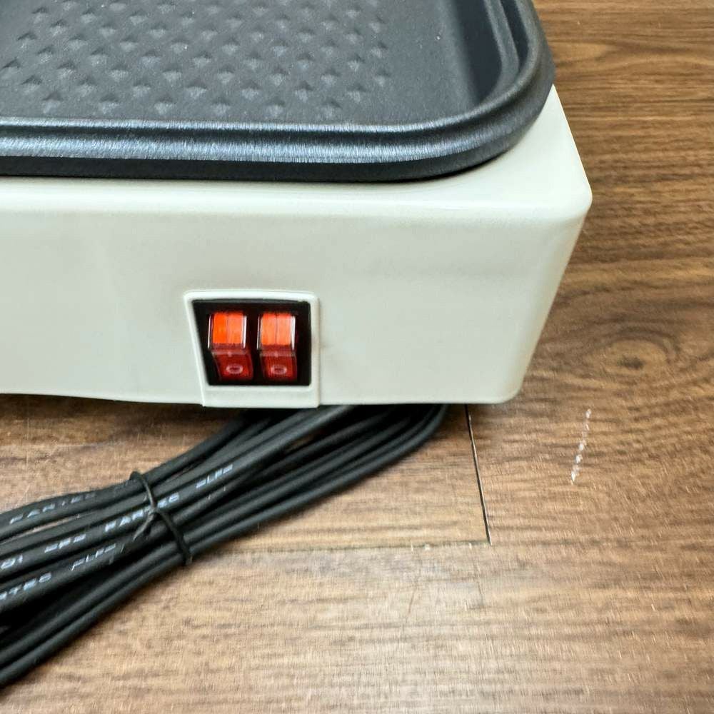 オーム電機 ホットプレート 2WAY