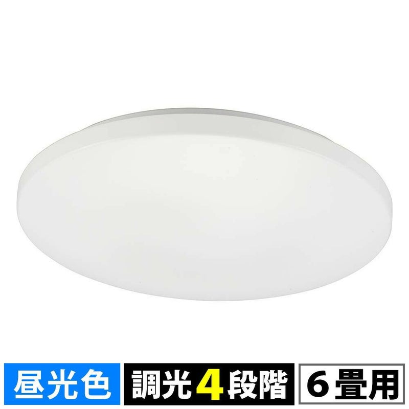 オーム電機 LEDシーリングライト ～6畳