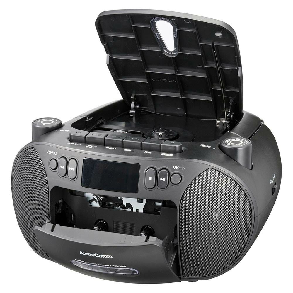 オーム電機 CDラジオカセットレコーダー