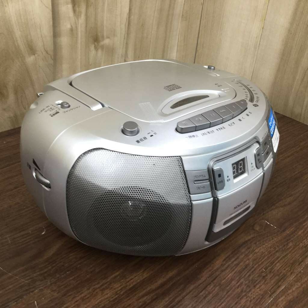 KOIZUMI CDステレオラジカセ マイク付