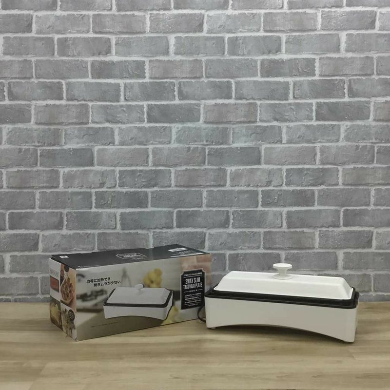 山善 ホットプレート2WAYたこ焼きプレート付 2020年製