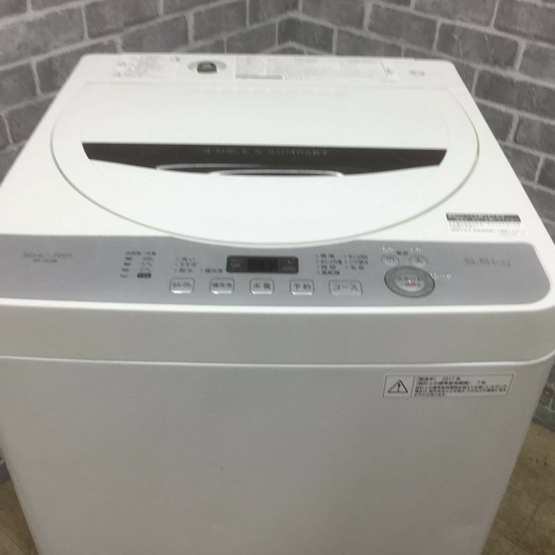 SHARP 全自動洗濯機 5.0kg 2017年製 | リユース家電Happy