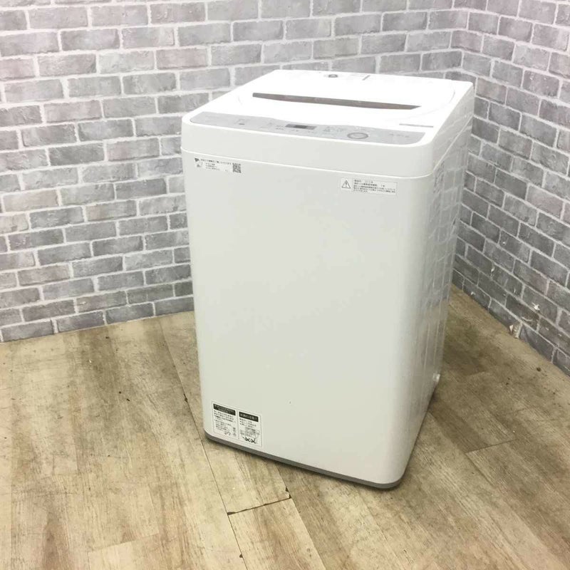 SHARP 全自動洗濯機 4.5kg 2019年製