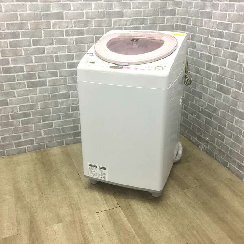 SHARP 洗濯乾燥機 洗濯容量 8.0kg 乾燥容量 4.5kg 2017年製