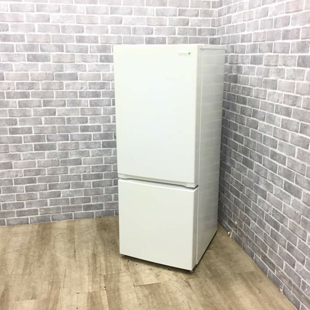 2018年製 YAMADA 2ドア冷蔵庫 YRZ-F15E1 通電確認済 美品 156L 2ドア冷蔵庫 ヤマダ電機 YRZ-F15E1 2018年製 ホワイト| 家具