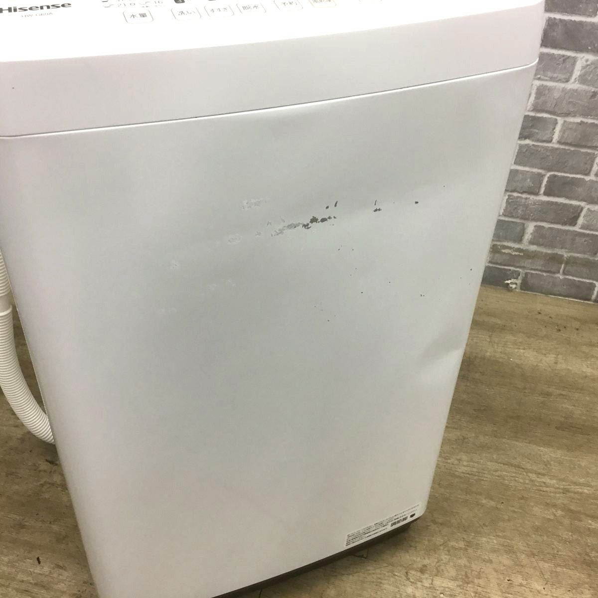 Hisense 全自動洗濯機 6.0kg HW-G60A 2020年製 | リユース家電Happy