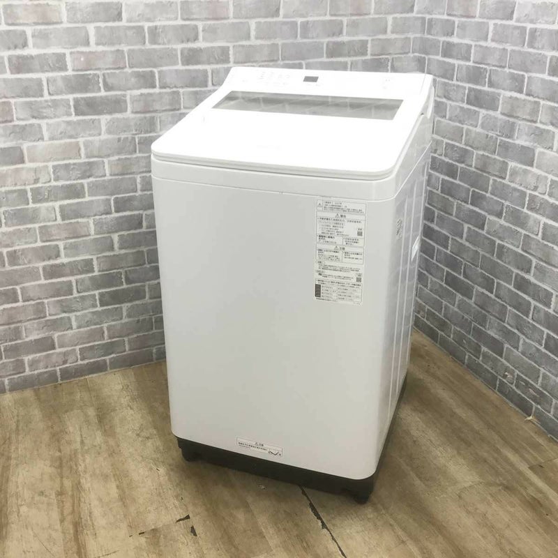 パナソニック 洗濯機 8.0kg ホワイト 縦型 NA-FA80H9-W 2021年製