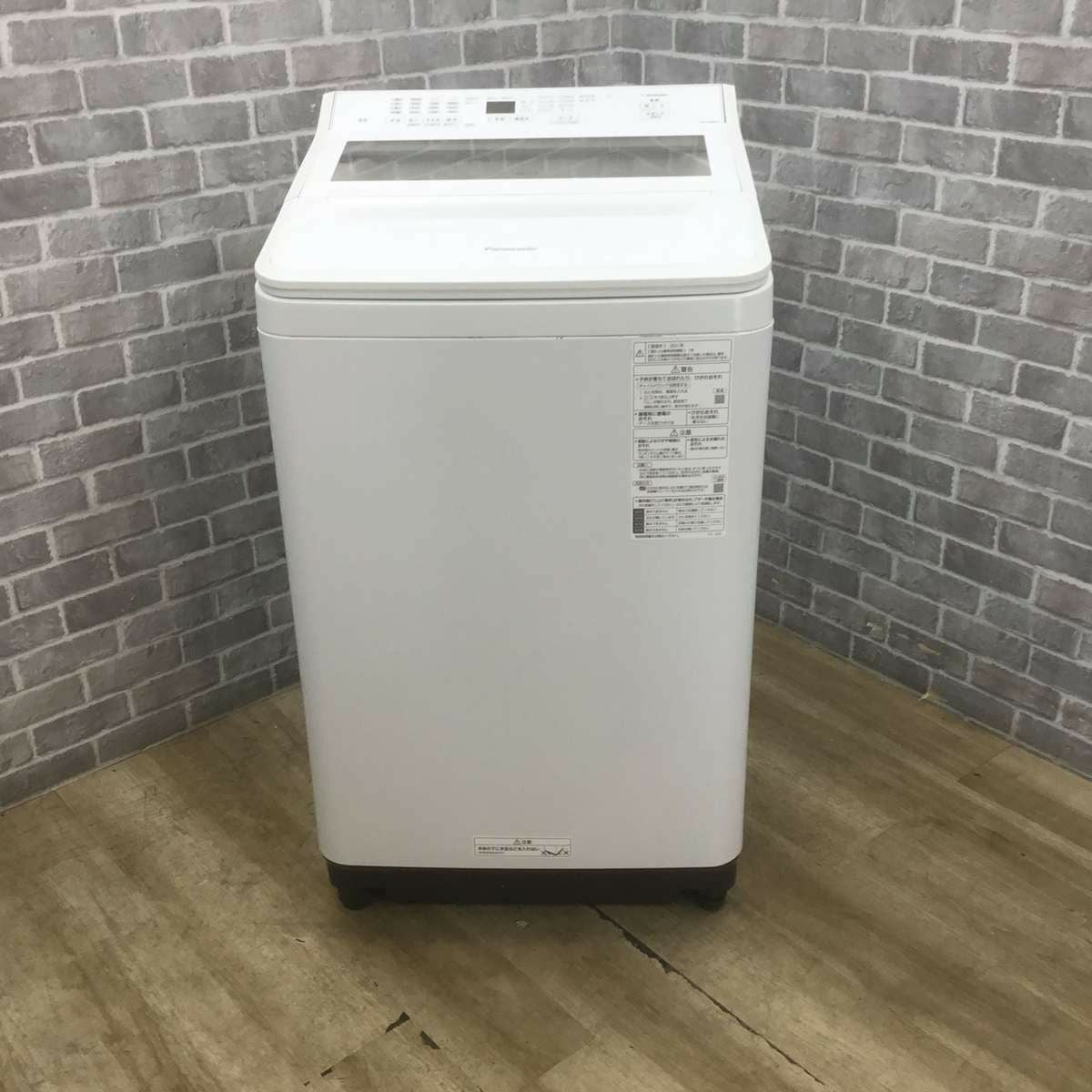 パナソニック 洗濯機 8.0kg ホワイト 縦型 NA-FA80H9-W 2021年製