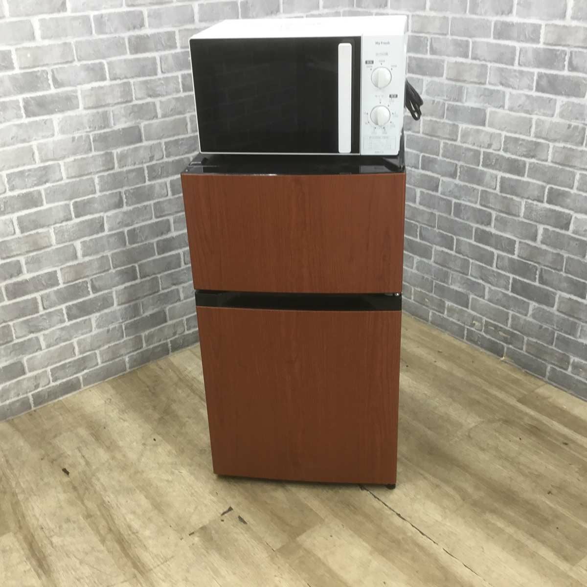 家電セット 2点セット アイリスオーヤマ 冷蔵庫 87L 東芝 電子レンジ
