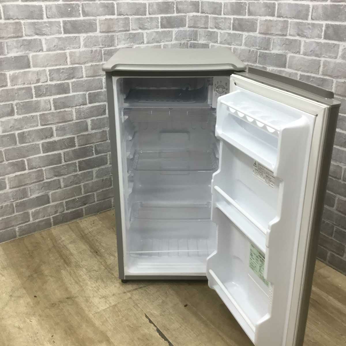 西岡店 冷蔵庫 75L 2020年製 アクア AQR-8G 1ドア シルバー 右開き 100L