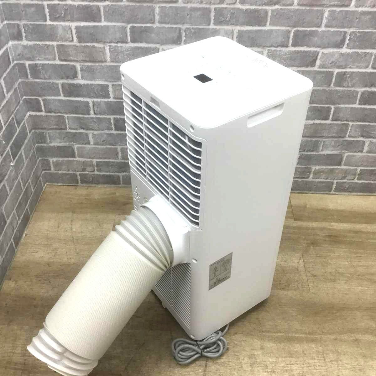 スポットクーラー 1.8kw ホワイト J0A4216-7K-JP 2024年製 リモコン欠品 窓パネル欠品