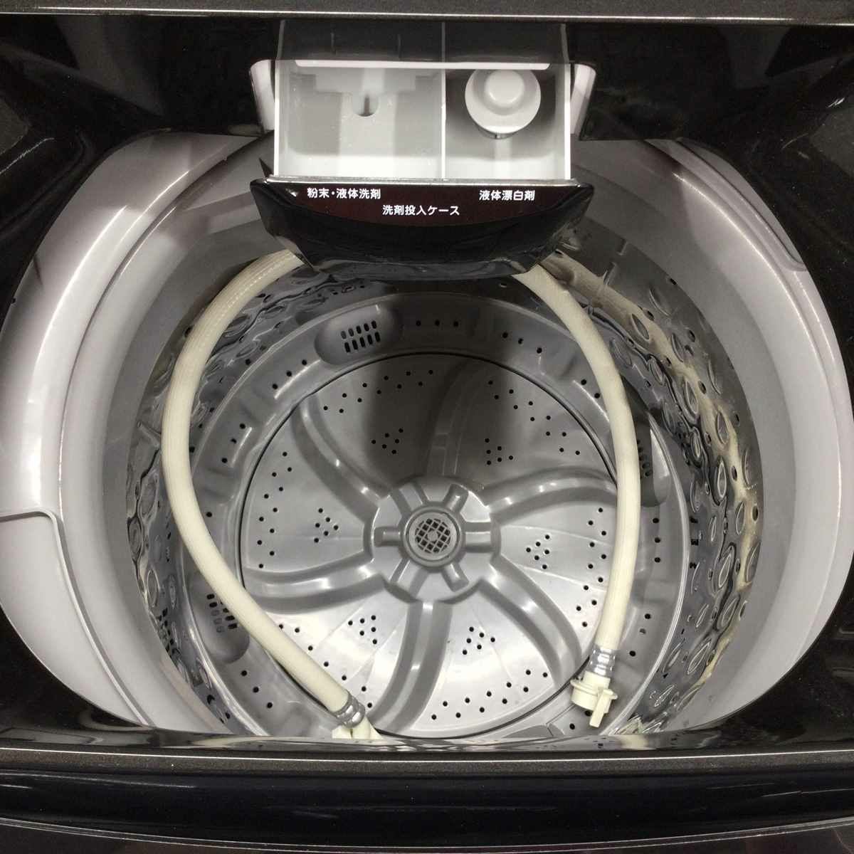 ID 538795　洗濯機6K　ニトリ　２０２２年　NTR60BKN 6kg全自動洗濯機(NT60T1 ホワイト)(リサイクル回収なし) | ニトリ