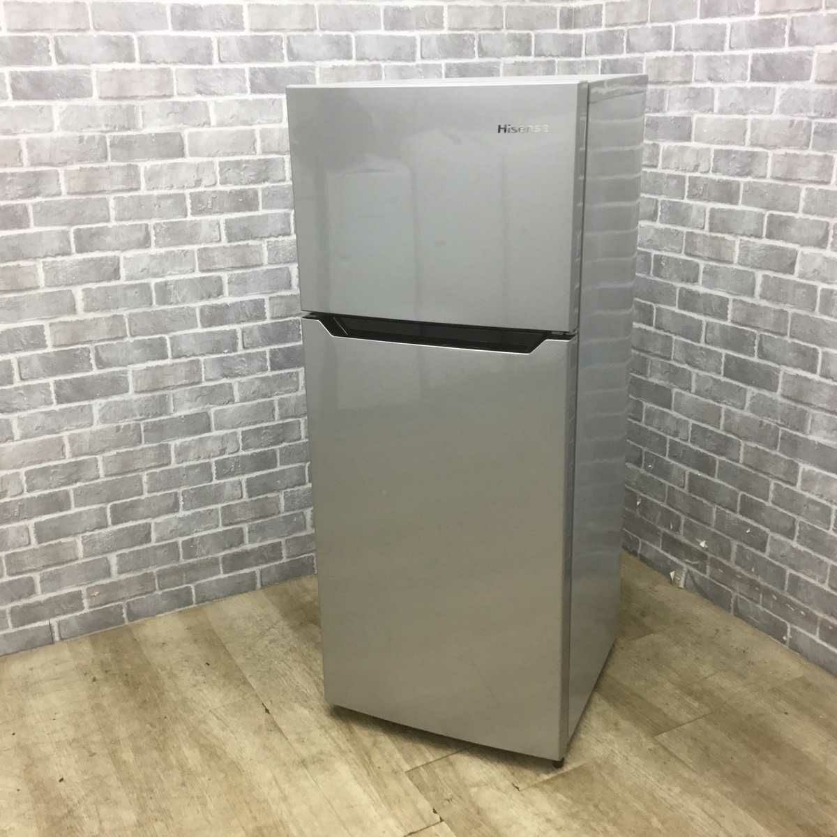 ハイセンス 冷蔵庫 2ドア 120L シルバー HR-B12AS 2019年製 ハイセンス 冷蔵庫 2ドア 120L シルバー HR-B12AS 2019年製