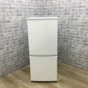 シャープ 冷蔵庫 2ドア 137L つけかえどっちもドア ホワイト SJ-D14B-W 2016年製