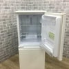 シャープ 冷蔵庫 2ドア 137L つけかえどっちもドア ホワイト SJ-D14B-W 2016年製