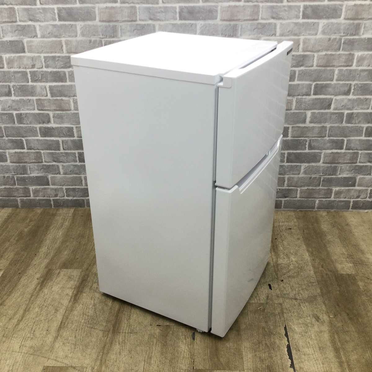 ヤマダセレクト 2ドア冷蔵庫 87L 2020年製 YRZ-C09H1 1ホワイト キッチン 家電 90L以下クラス 札幌市東区 新道東店 YAMADA SELECT(ヤマダセレクト) YRZC09H1 2ドア冷蔵庫 (87L・右開き