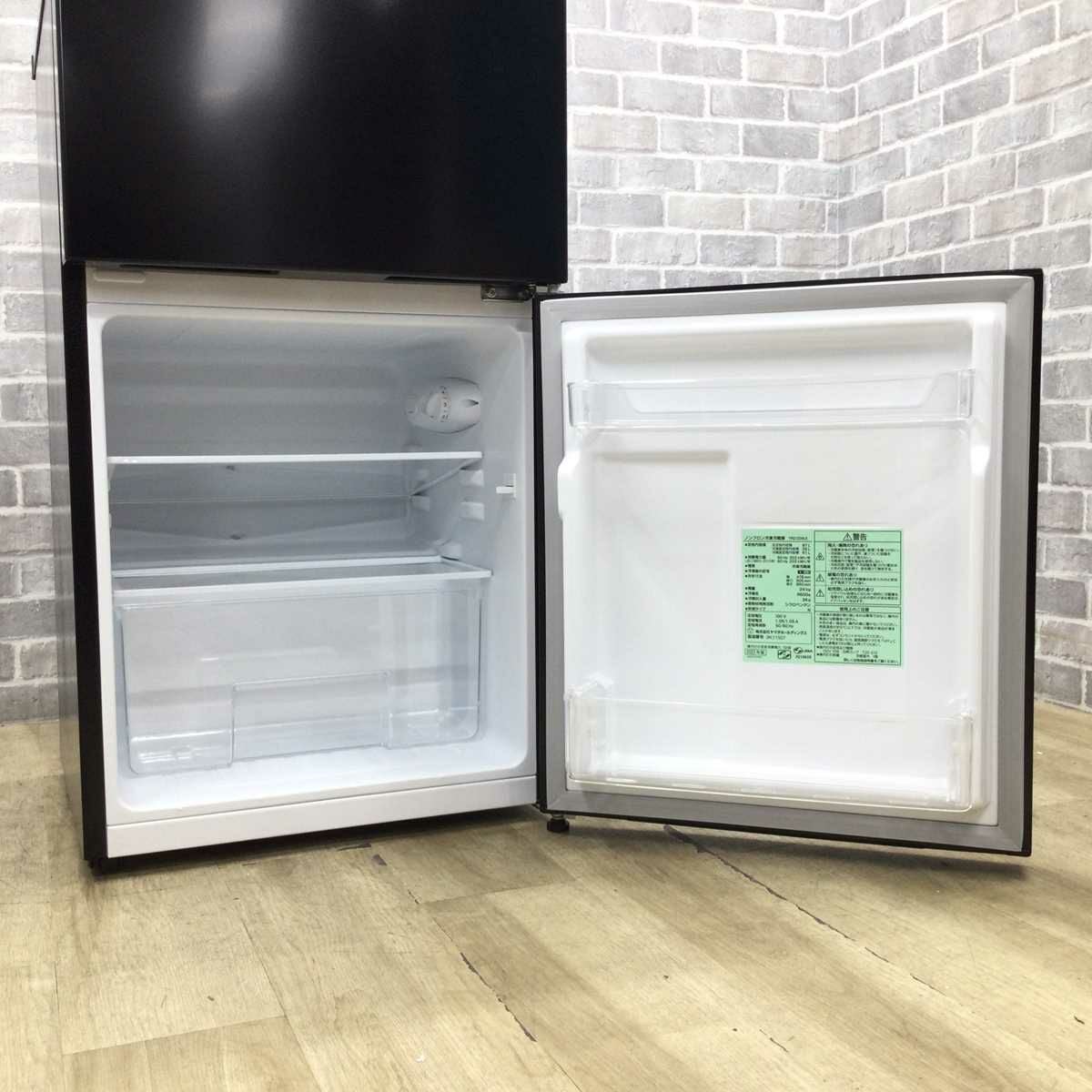 ヤマダセレクト 2ドア冷蔵庫 87L 2023年製 YRZ-C09LK ブラック 右開き 一人暮らし キッチン家電 YAMADA SELECT 札幌市 中央区 南12条 YAMADA SELECT(ヤマダセレクト) YRZC09H1 2ドア冷蔵庫 (87L・右開き