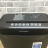 アイリスオーヤマ クロスカットシュレッダー ブラック P5GCX 2023年製
