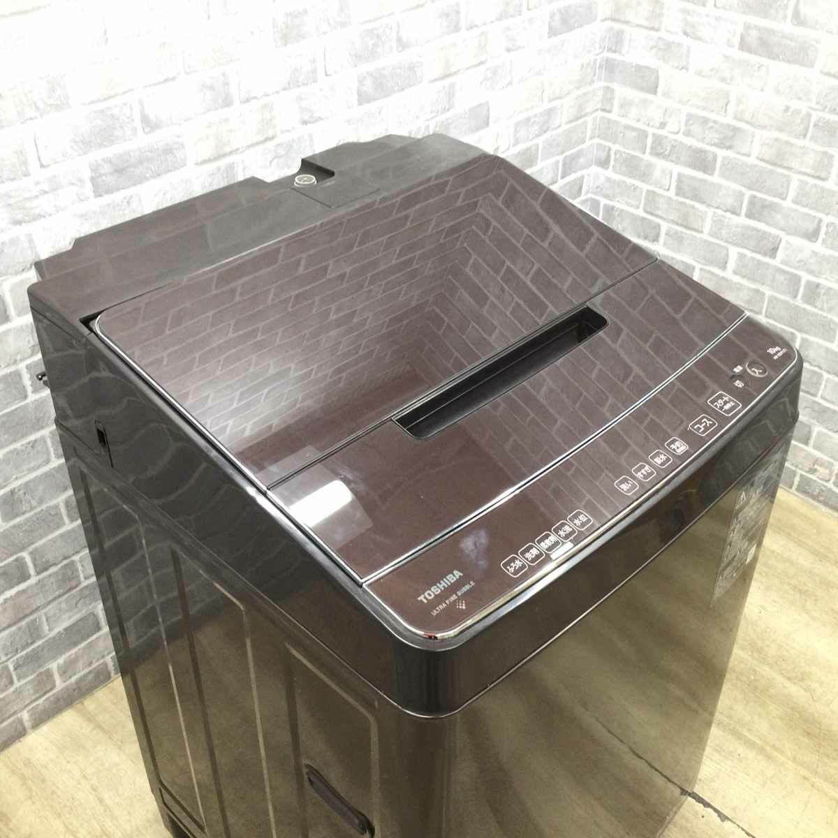 東芝 洗濯機 10.0kg 縦型 ZABOON AW-10DP1(T) 2021年製 | リユース家電