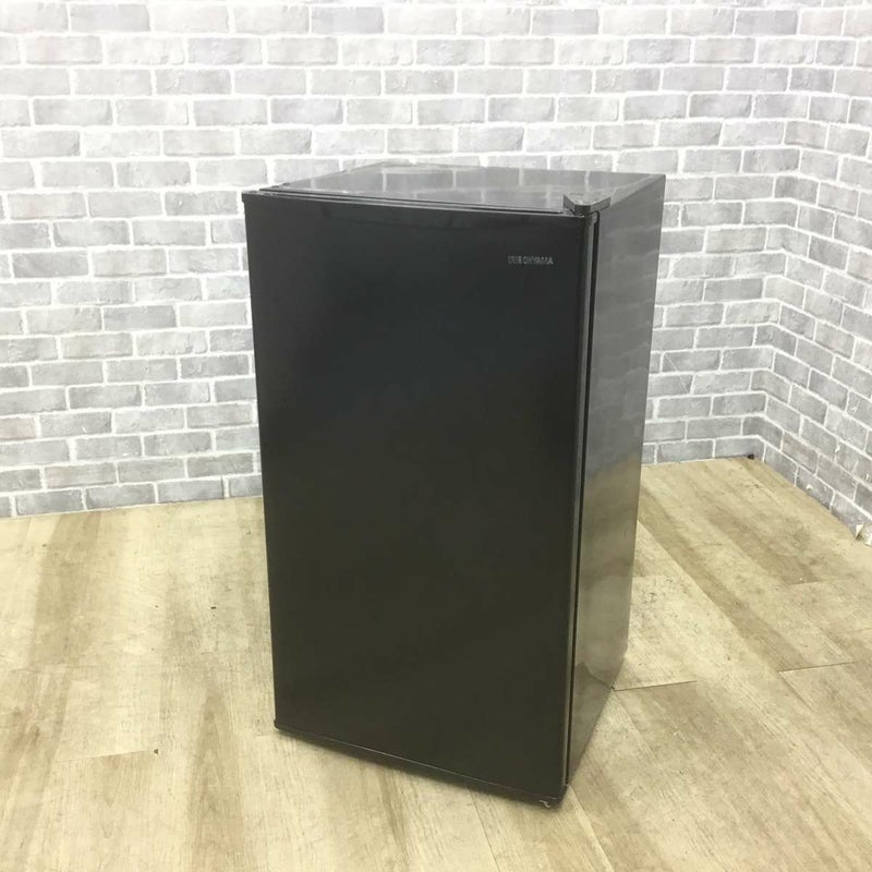 アイリスオーヤマ 冷蔵庫 1ドア 93L 右開き ブラック IRJD-9A-B 2023年 
