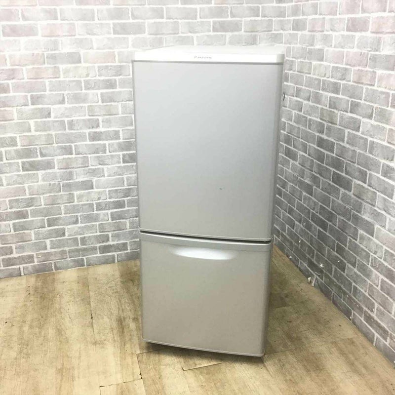 パナソニック 冷蔵庫 2ドア 138L 右開き シルバー NR-B149W-S 2017年製