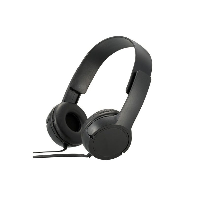 【新品】オーム電機 ステレオヘッドホン 密閉型 ブラック HP-H125N-K