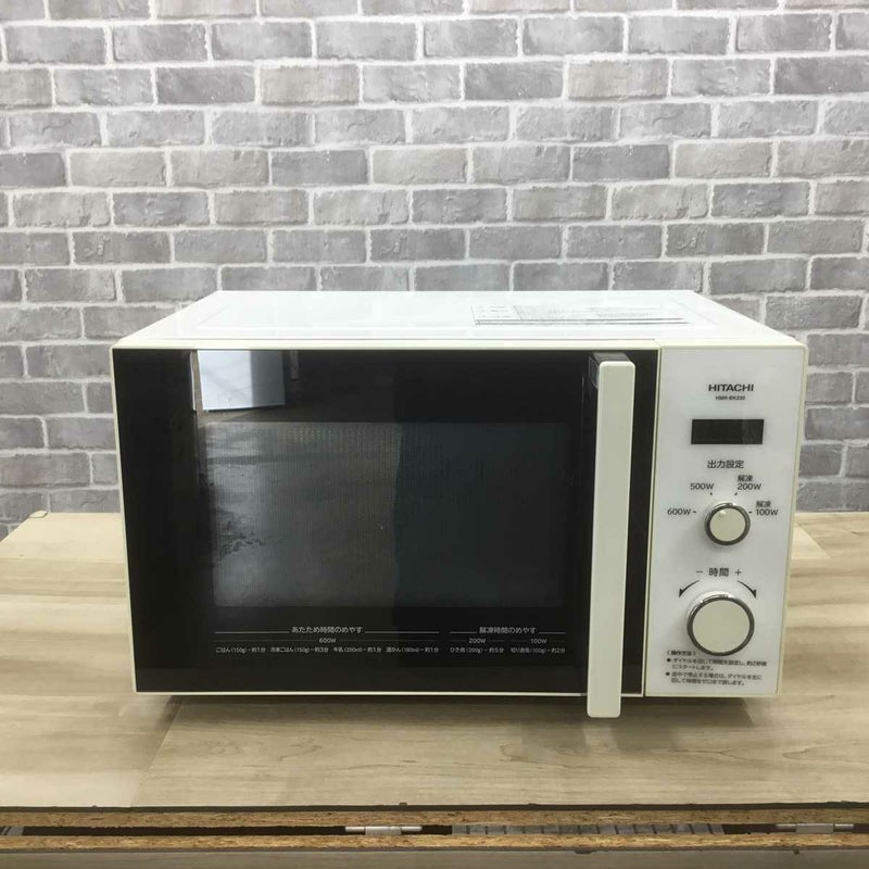 日立 電子レンジ 600W 50hz専用 東日本専用 ホワイト HMR-BK220-Z5-W 2018年製