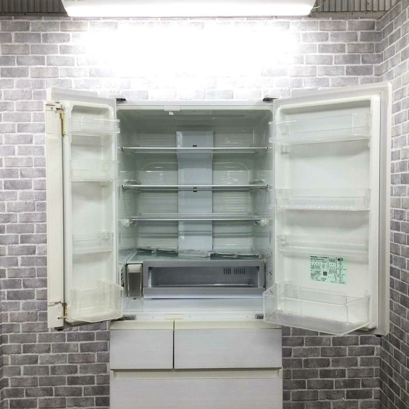 パナソニック 冷蔵庫 6ドア 600L フレンチドア ホワイト NR-F606HPX-W 