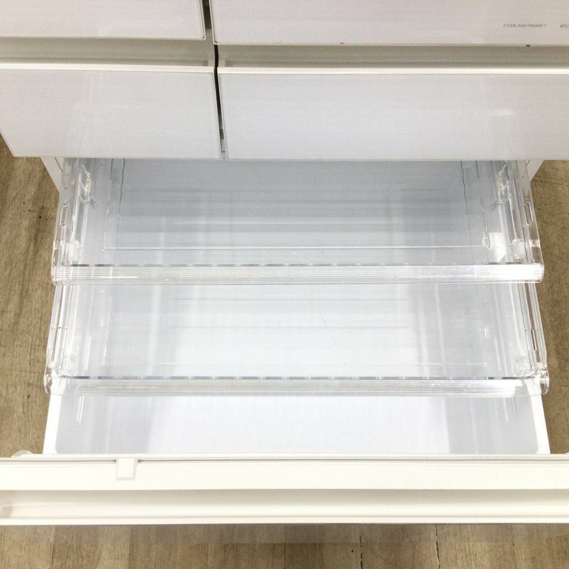 パナソニック 冷蔵庫 6ドア 600L フレンチドア ホワイト NR-F606HPX-W 