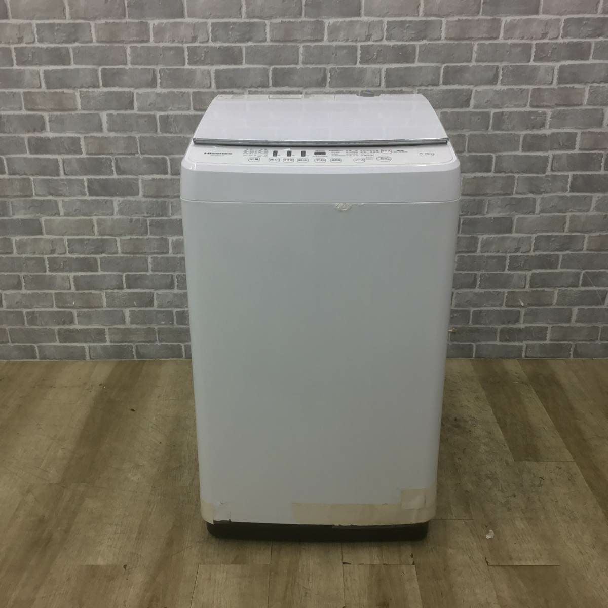 G4877　分解清掃済み　洗濯機　ハイセンス　HW-G55A-W　5.5㎏　2018年製　安心の1年保証　カード利用可能　洗濯機　家電　プラクラ南9条店　札幌 ハイセンス 洗濯機 5.5kg 縦型 ホワイト HW-G55A-W 2018年製