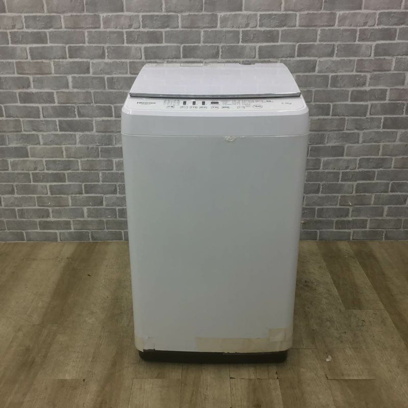 ハイセンス 洗濯機 5.5kg 縦型 ホワイト HW-G55A-W 2018年製 