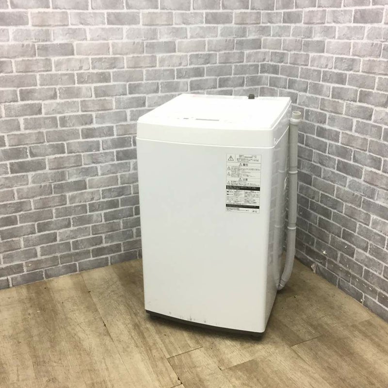 東芝 洗濯機 4.5kg 縦型 ホワイト AW-45M7(W) 2019年製