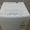 東芝 洗濯機 4.5kg 縦型 ホワイト AW-45M7(W) 2019年製