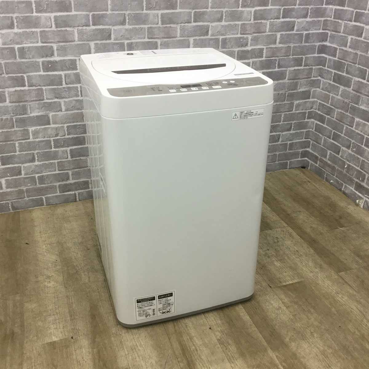 J087 ★6ヶ月保証★4.5K洗濯機★SHARP  ES-GE4B-C  2017年製 J087 ☆6ヶ月保証☆4.5K洗濯機☆SHARP ES-GE4B-C 2017年製