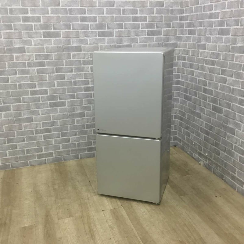 ユーイング 冷蔵庫 2ドア 110L 右開き シルバー UR-J110H 2016年製