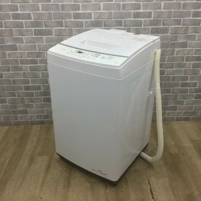 アイリスオーヤマ 洗濯機 8.0kg 縦型 ホワイト IAW-T804E 2023年製