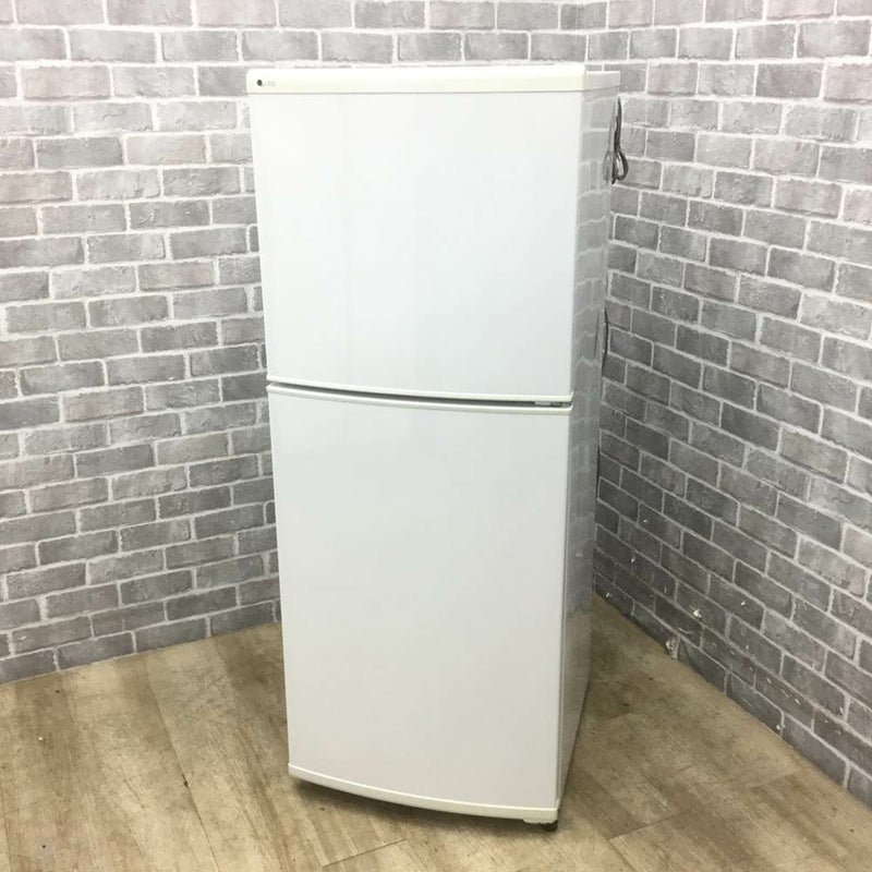 ユーイング 冷蔵庫 2ドア 140L 右開き ホワイト UR-F140J-W 2017年製