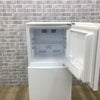 ユーイング 冷蔵庫 2ドア 140L 右開き ホワイト UR-F140J-W 2017年製